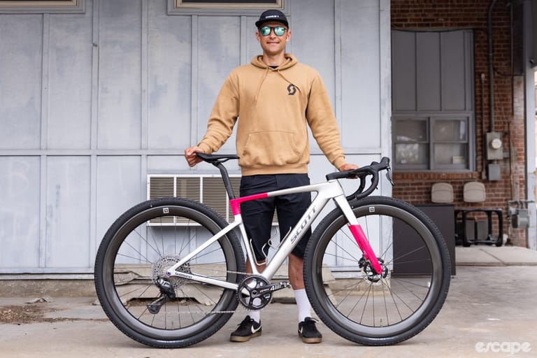Bike check: Cam Jones and Scott are going big at Unbound